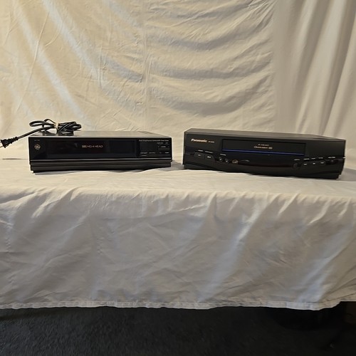 Lot vcr vhs players ge - vhs,
